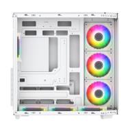 POWERBOOST PBA4375W-750W 80+ BRONZE 7*12cm ARGB Fanlı USB 3.0 Seaview Gaming Beyaz Kasa